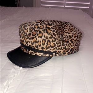 Kittenish cheetah hat